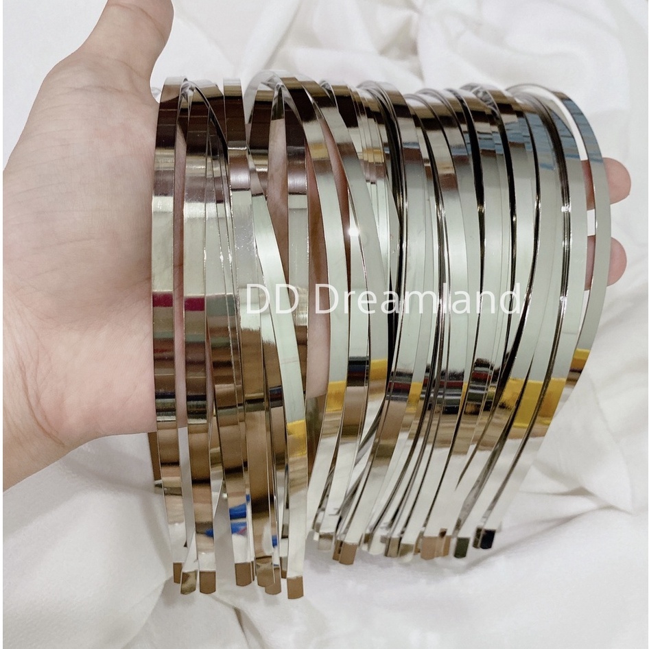 Phôi cài /bờm tóc chất liệu thép không gỉ