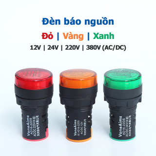 Đèn báo pha phi ad16-22d, đèn báo tủ điện 220v,380v