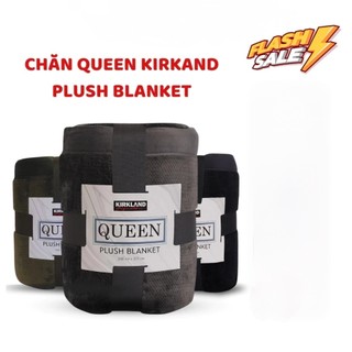 [Hỏa Tốc HN] Chăn lông cừu KirkLand Plush Blanket Queen 248 x 233cm hàng chính hãng của Mỹ