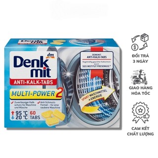 Viên vệ sinh lồng máy giặt Denkmit - Hàng Đức xách tay (bán lẻ viên)