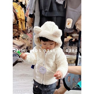 ✨ PLinh KID ✨ ÁO LÔNG CỪU MŨ UNI CHO BÉ