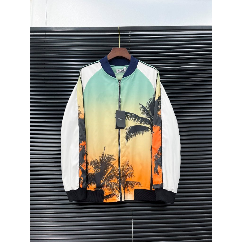 Áo khoác Cây Dừa Nam Nữ, Áo Bomber Dừa 2 Lớp Bản Cao Cấp