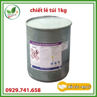 Thuốc tím kmno4 99%. khử khuẩn, sát khuẩn ao nuôi, chất tẩy rửa. gói 1kg