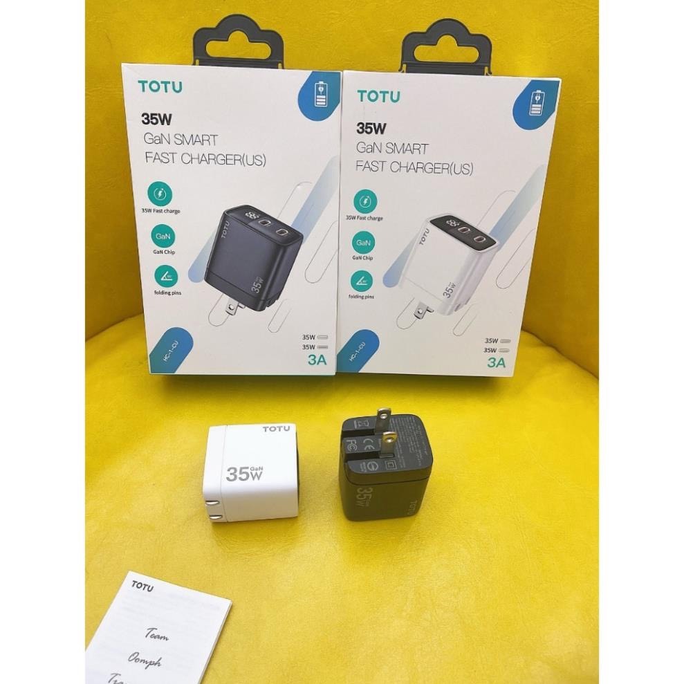 𝗖𝘂̉ 𝘀𝗮̣𝗰 𝗻𝗵𝗮𝗻𝗵 𝗧𝗼𝗧𝘂 𝟯𝟱𝘄 Củ sạc nhanh  PD/QC3.0 35W