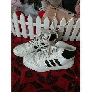 Giầy thể thao nam cao cổ hiệu ADIDAS màu trắng size 42 2hand