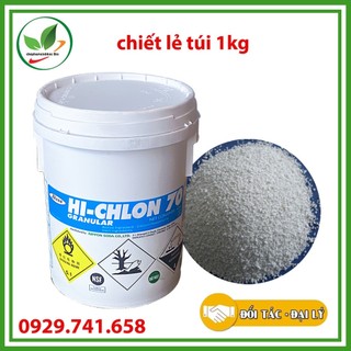 Bột khử khuẩn Clorin-Nhật. Hóa chất xử lý nước, khử khuẩn. Thùng 1kg