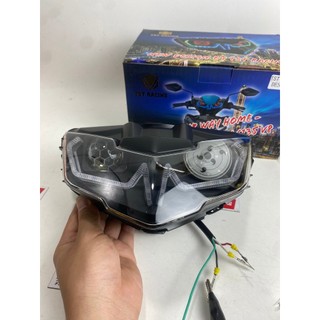 Đèn Sharingan cho ex150 2019 led chỉnh qua smartphone