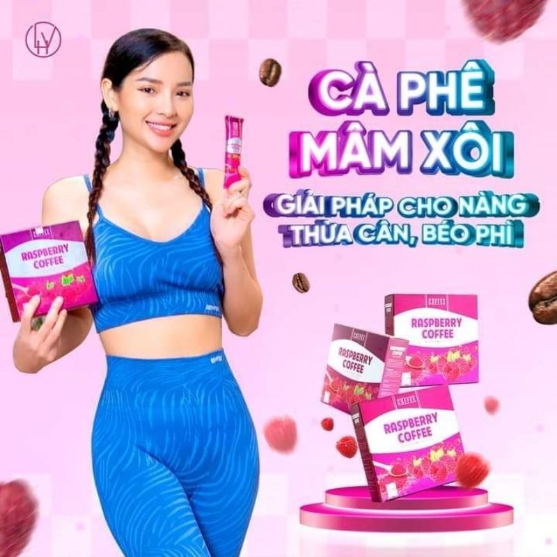 Cà Phê Giảm Cân Mâm Xôi Raspeerry Coffee - Hộp 15 gói