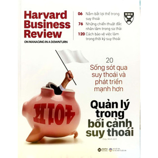 Sách - hbr onpoint 2021: quản lý trong bối cảnh suy thoái