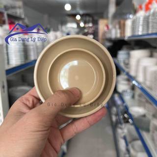 Chén đựng mắm muối, nước chấm, nước sốt tròn Song Long Melamine cao cấp