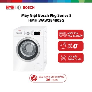 Máy Giặt Bosch HMH.WAW28480SG 9kg Series 8 Chính Hãng - Bảo Hành 36 Tháng - Miễn Phí Vận Chuyển & Lắp Đặt