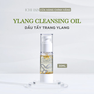 Ichi lab dầu tẩy trang làm sạch sâu & ẩm mịn da ylang cleansing oil 30ml