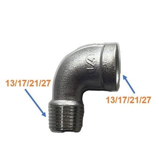 Co điếu inox 304 ren 13/17/21/27