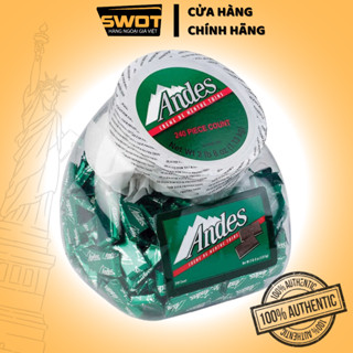  Socola nhân bạc hà ANDES Mỹ 1.13Kg Chocolate Mints Creme De Menthe cao cấp thơm ngon hảo hạng 