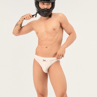 White Sailor Brief/ BARE STUDIOS - chất liệu vải sen Lotus Jersey