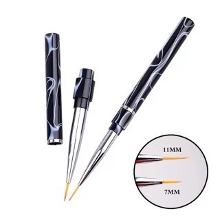 Bút cọ nét 7mm 11mm vẽ hoa cọ râu