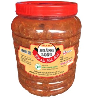 Hũ 1kg Mắm tép riu đỏ Hoàng Long - đặc sản mắm tép Gia Viễn Ninh Bình