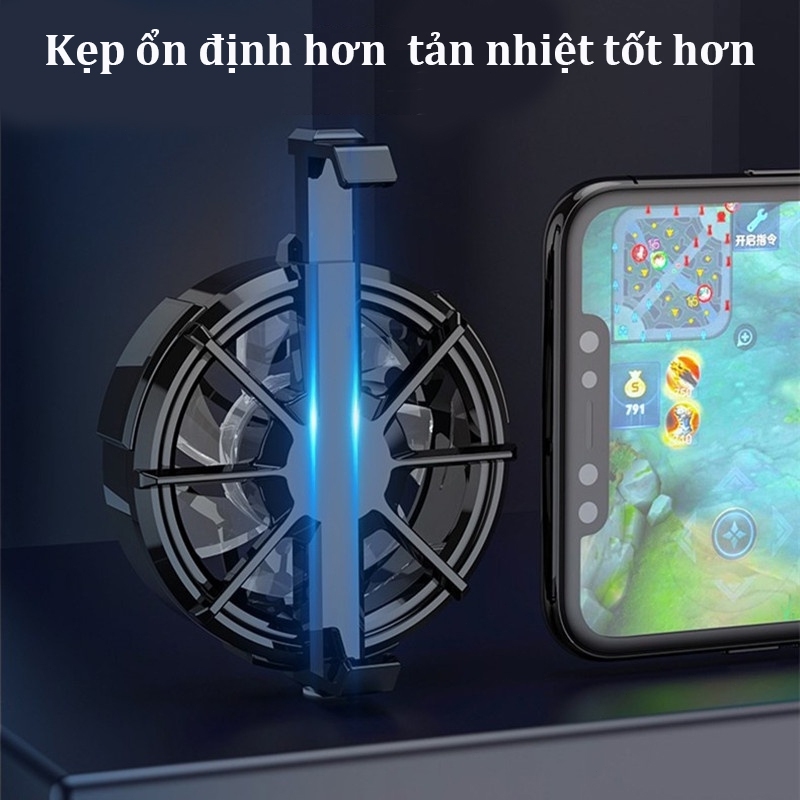 Quạt tản nhiệt điện thoại sò lạnh Siêu lạnh Tản làm mát khi chơi game hỗ trợ tản nhiệt nhanh dùng cho điện thoại | BigBuy360 - bigbuy360.vn