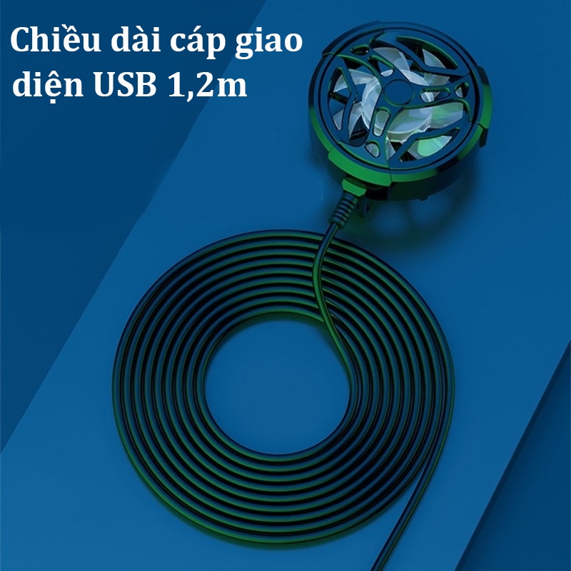 Quạt tản nhiệt điện thoại sò lạnh Siêu lạnh Tản làm mát khi chơi game hỗ trợ tản nhiệt nhanh dùng cho điện thoại | BigBuy360 - bigbuy360.vn