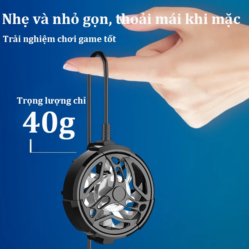 Quạt tản nhiệt điện thoại sò lạnh Siêu lạnh Tản làm mát khi chơi game hỗ trợ tản nhiệt nhanh dùng cho điện thoại | BigBuy360 - bigbuy360.vn