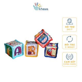Khối Vuông Phát Triển Giác Quan, Kích Thích Trí Tưởng Tượng, Đồ Chơi Thông Minh Cho Bé - Khasa Việt Nam