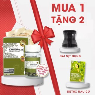 Giảm cân slimming care x3 hỗ trợ giảm cân giảm mỡ bụng cấp tốc