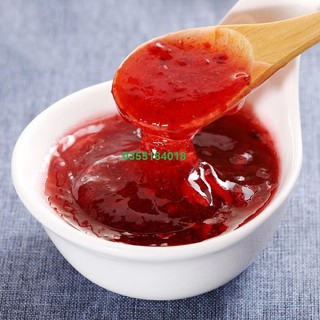 Mứt sốt Dâu Boduo pha trà sữa trà hoa quả