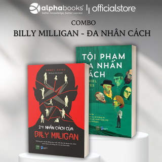 Sách - lẻ/combo: tội phạm đa nhân cách + 24 nhân cách của billy milligan
