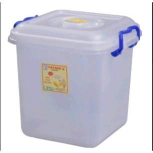 Thùng nhựa vuông đựng gạo, đồ đa năng,, nhựa Fataco