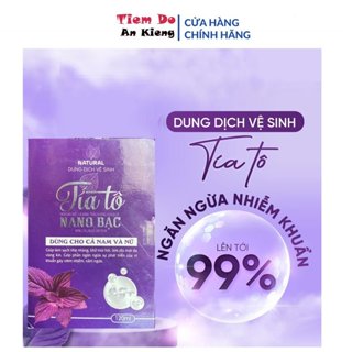 Dung Dich Vệ Sinh Tía Tô Nano Bạc Cân Bằng PH Khử Mùi Lưu Hương Lâu 120ml