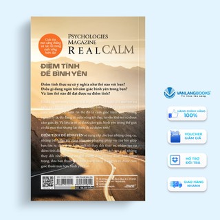 Sách Vanlangbooks - Điềm Tĩnh Để Bình Yên