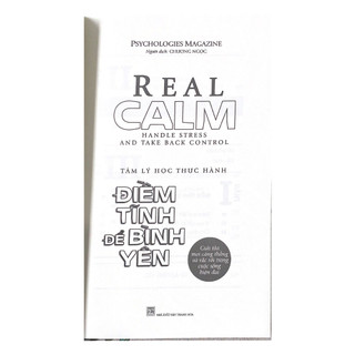Sách Vanlangbooks - Điềm Tĩnh Để Bình Yên