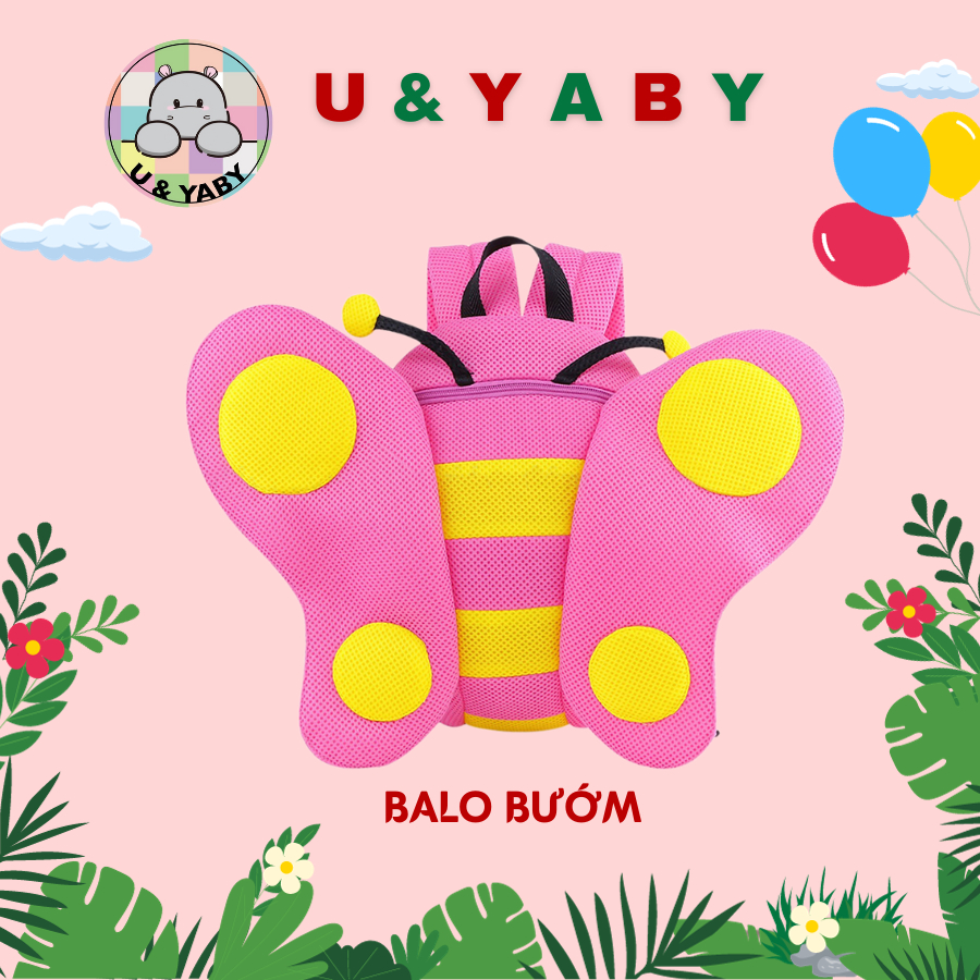Balo Con Bướm U&YABY SIZE M