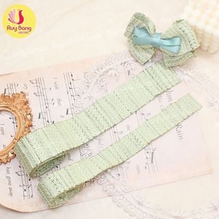 Ruy băng dạ tweed