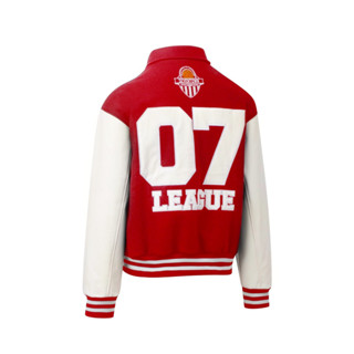 ÁO VARSITY SEVENTOWN BASKETBALL RED