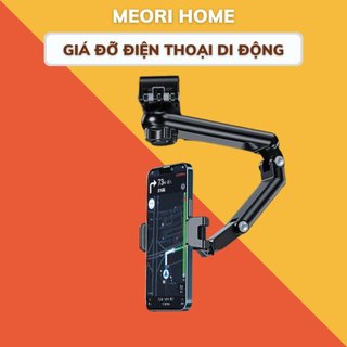 Giá Đỡ Điện Thoại Xoay 360 Độ Gắn Tấm Che Nắng Xe Hơi Tiện Dụng GD003 Meorihome