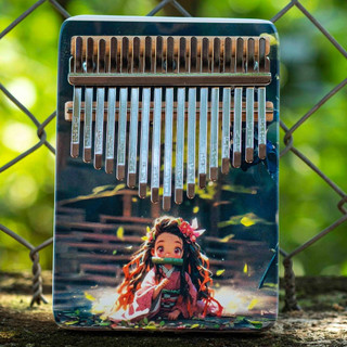 Đàn Kalimba Phim Hoạt Hinh 17 Phím, Đàn Kalimba Acrylic Chính Hãng