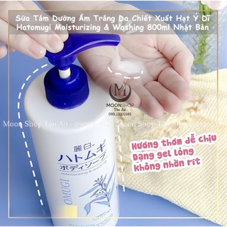 SỮA TẮM HATOMUGI THE BODY SOAP