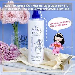 SỮA TẮM HATOMUGI THE BODY SOAP