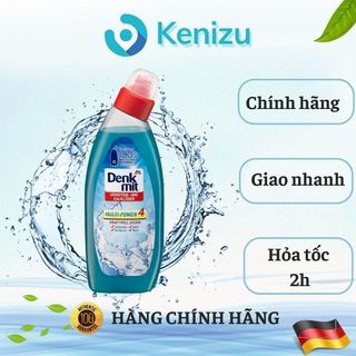 Nước tẩy rửa bồn cầu, toilet, nhà tắm, nhà vệ sinh DENKMIT 750ml hiệu quả gấp 4 lần - Xanh dương