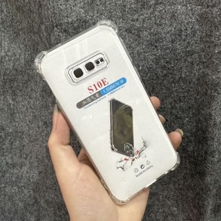Ốp lưng Samsung S10e dẻo siêu trong suốt chống sốc bảo vệ camera