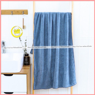 Khăn tắm lông cừu hàn quốc 80x140cm, siêu mềm, siêu thấm hút 2Gaconshop