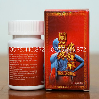 Thoái Cốt Nang Malaysia - Hộp 20 Viên lọ thấp