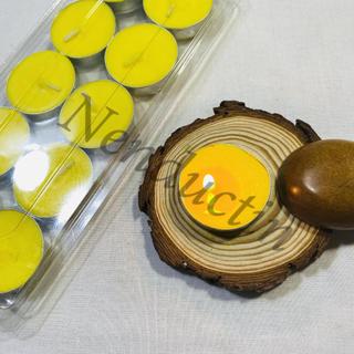10 viên Nến bơ Tealight cao cấp Đức Tín cháy không khói không mùi an toàn cho người sử dụng