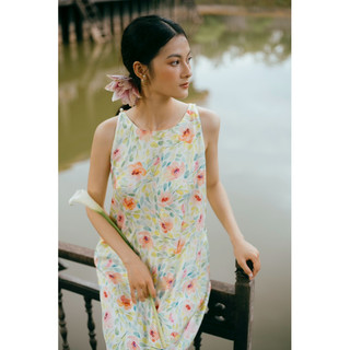 Đầm lala lụa pháp