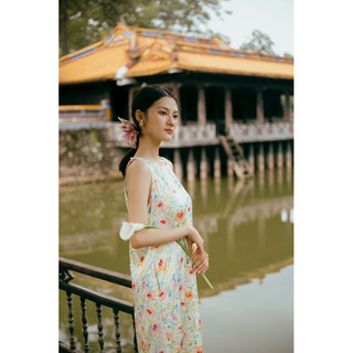 [BLEUDESAIGON] Đầm LaLa lụa Pháp