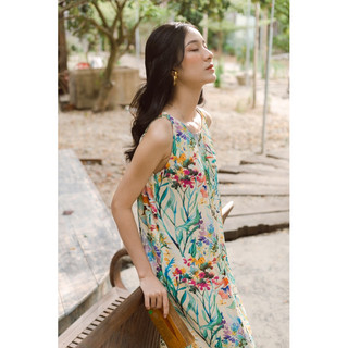 [BLEUDESAIGON] Đầm LaLa lụa Pháp