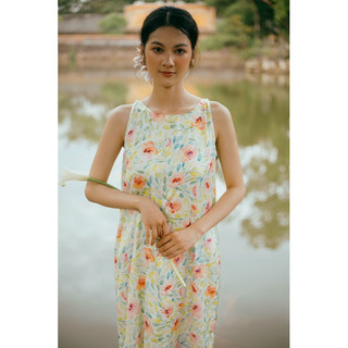 [BLEUDESAIGON] Đầm LaLa lụa Pháp