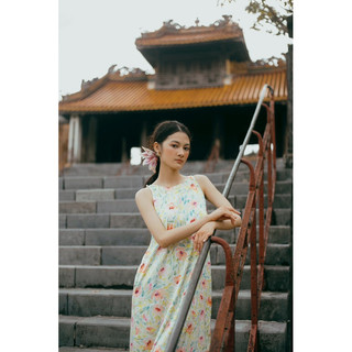 [BLEUDESAIGON] Đầm LaLa lụa Pháp