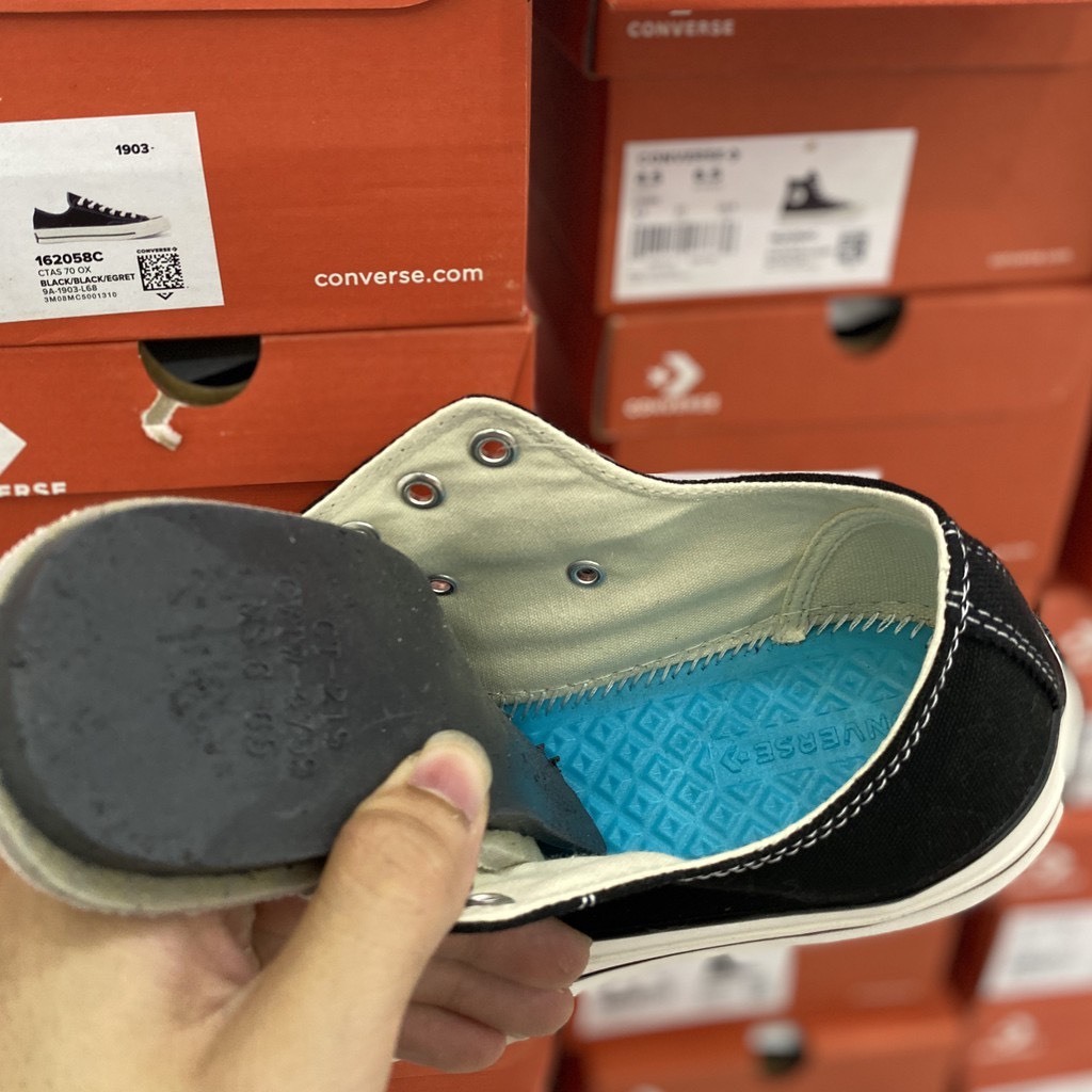Giày Convers Chuck taylor 1970s đen trắng, giày Convers 1970s chuẩn S.Cấp Full pk | BigBuy360 - bigbuy360.vn
